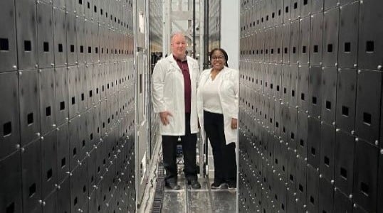 UM Biospecimen Facility. Photo courtesy of UM.