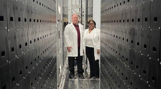 UM Biospecimen Facility. Photo courtesy of UM.